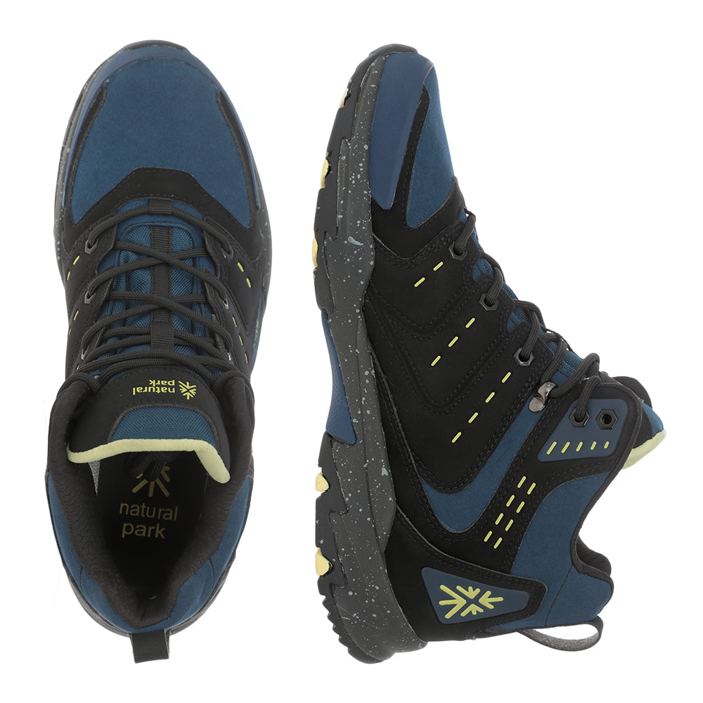 Mens Adamaoua Hiking Shoes (Blue/Black) #contain