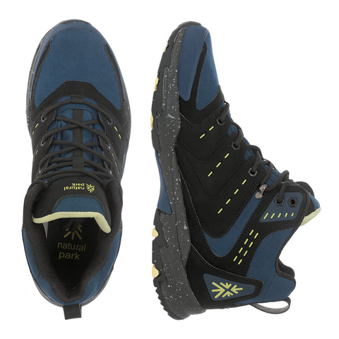 Mens Adamaoua Hiking Shoes (Blue/Black) #contain
