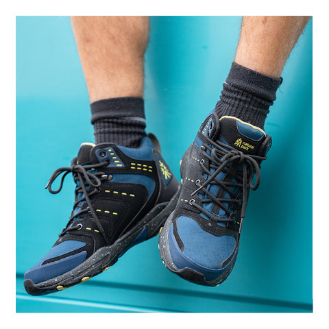 Mens Adamaoua Hiking Shoes (Blue/Black)