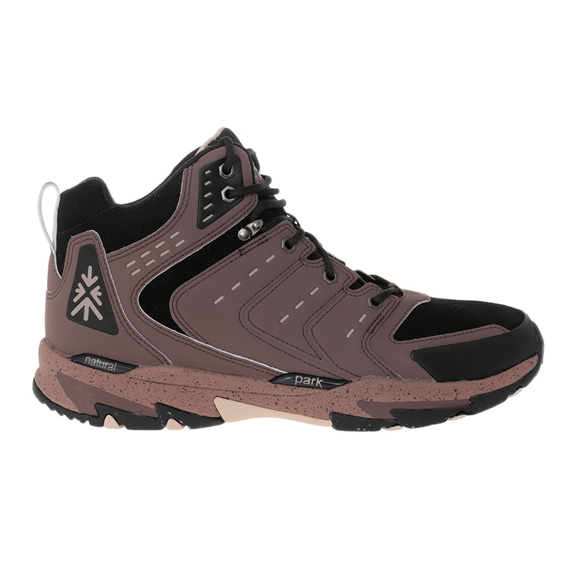 Mens Adamaoua Hiking Shoes (Dark Brown/Black) #contain