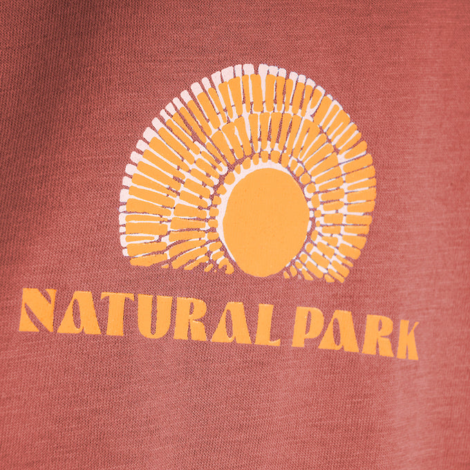Mens Adventure Galatea Relaxed Tee (Etruscan Red)