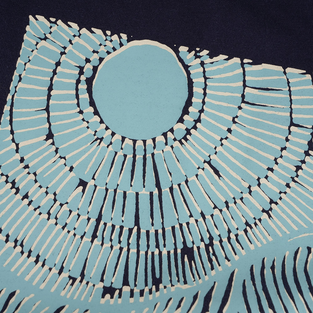 Mens Adventure Galatea Relaxed Tee (Maritime Blue)