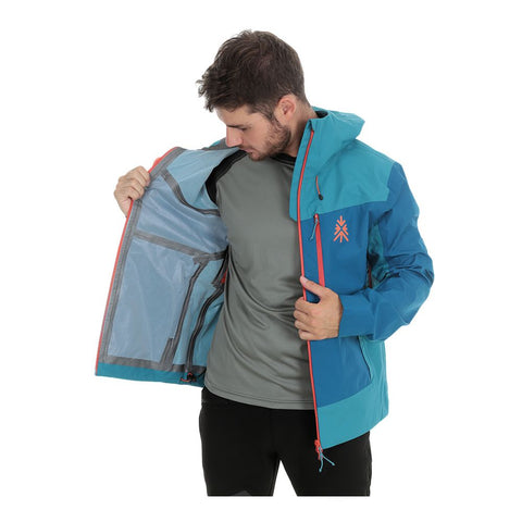Mens Agel Jacket (Pagoda Blue) #contain
