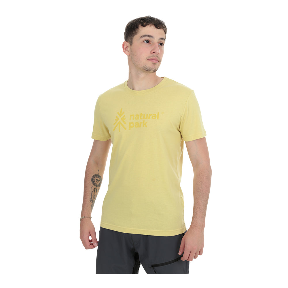 Mens Agou T-Shirt (Smoked Yellow) #contain