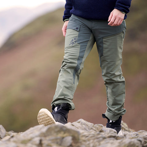 Mens Aialik Hiking Trousers (Four Leaf Clover)