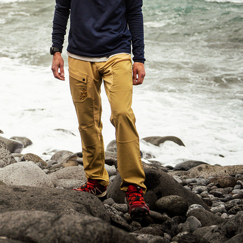 Mens Aialik Trousers (Lark/Antique Bronze)