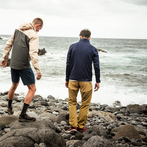 Mens Aialik Trousers (Lark/Antique Bronze)