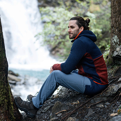 Mens Aialik Hiking Trousers (Maritime Blue)