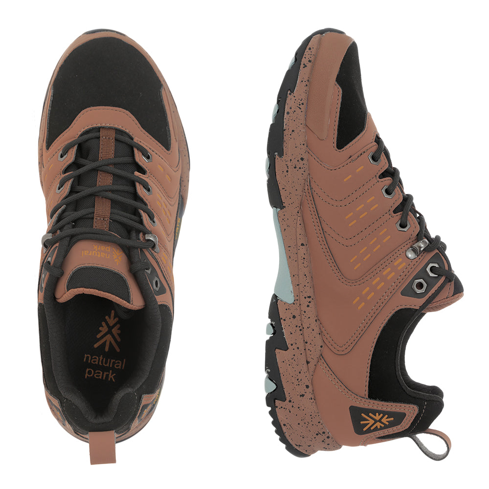 Mens Albula Hiking Shoes (Dark Brown/Black) #contain