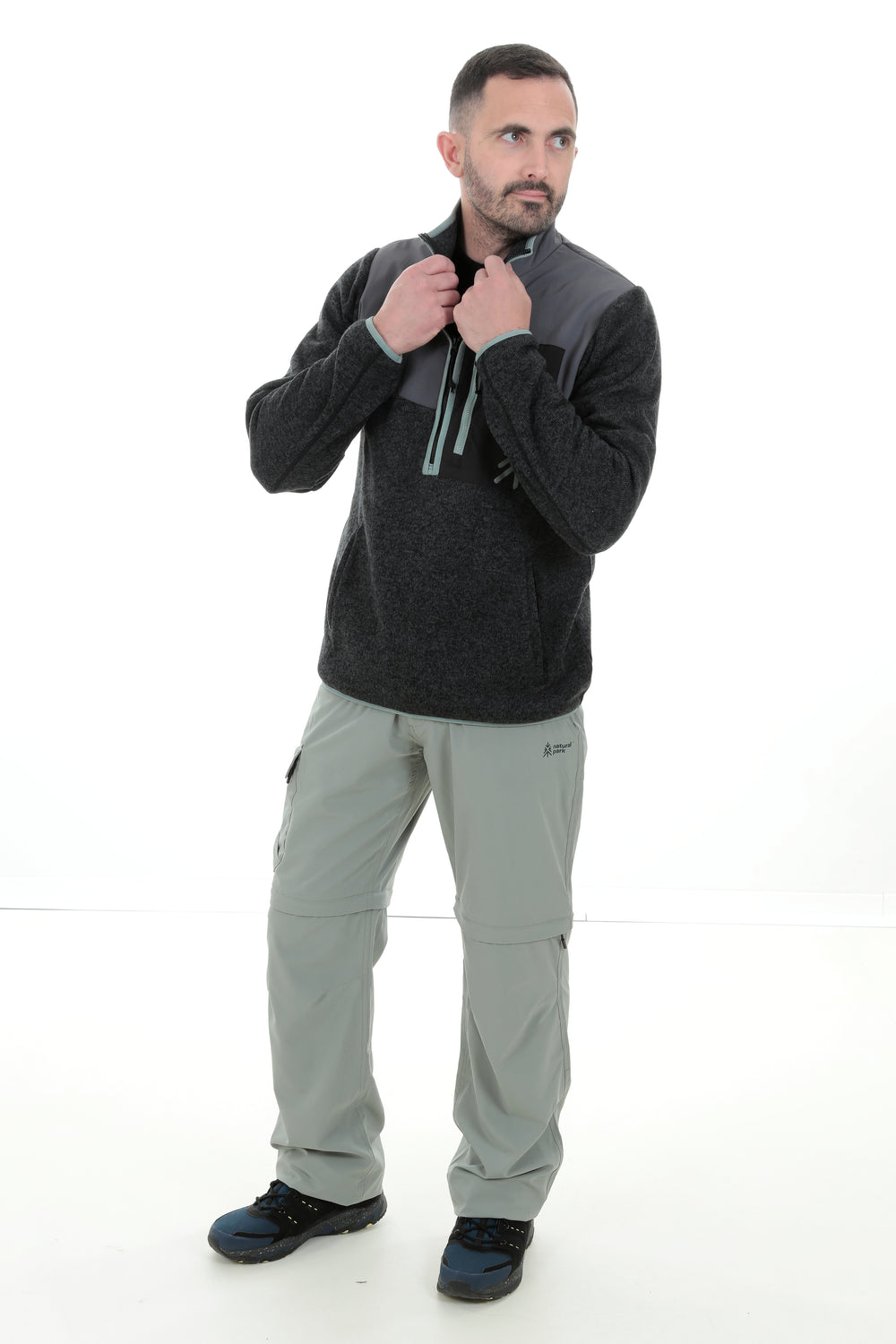 Mens Alpes Trousers (Light Kaki) #contain