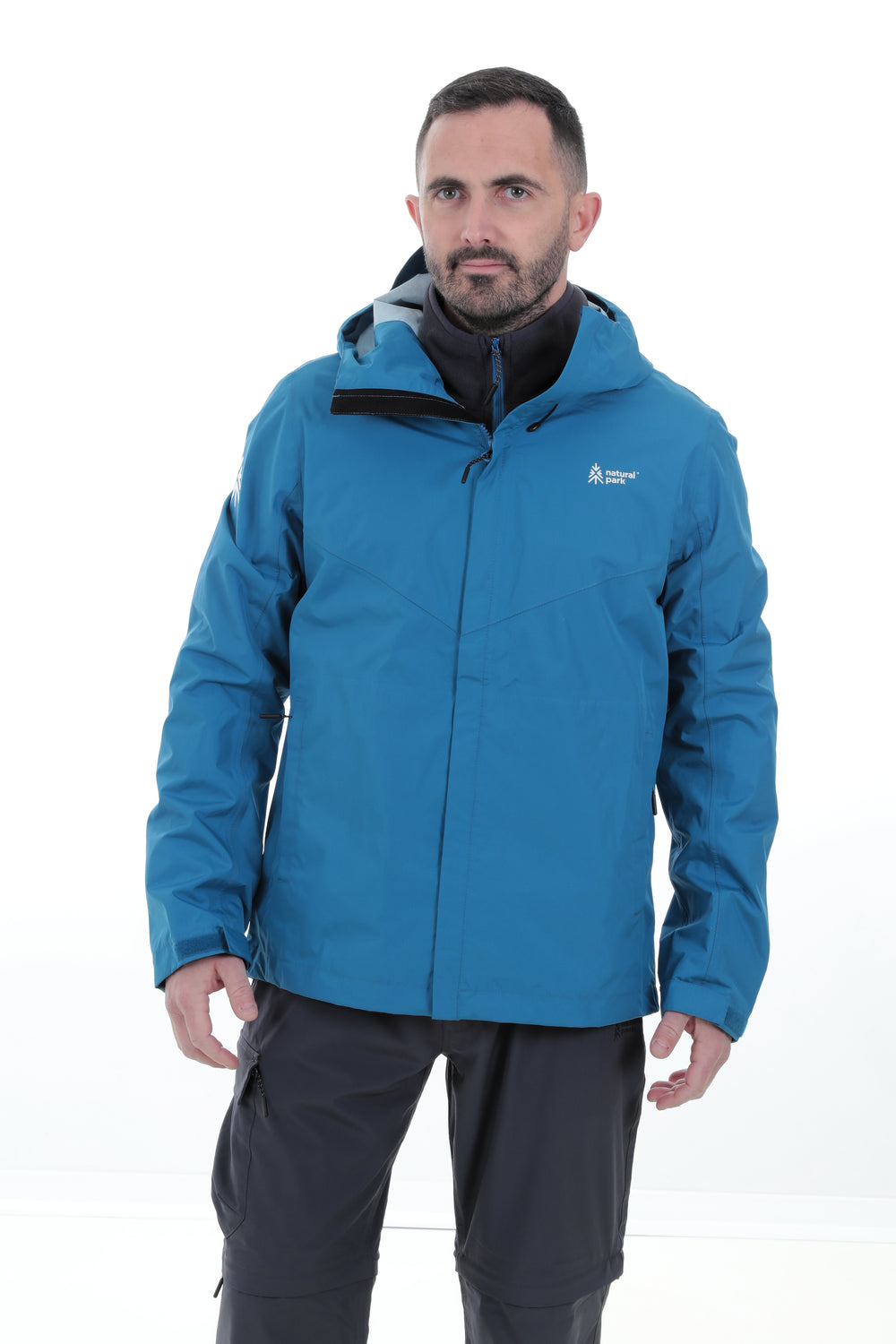 Mens Alpilles Jacket (Blue Petrol) #contain