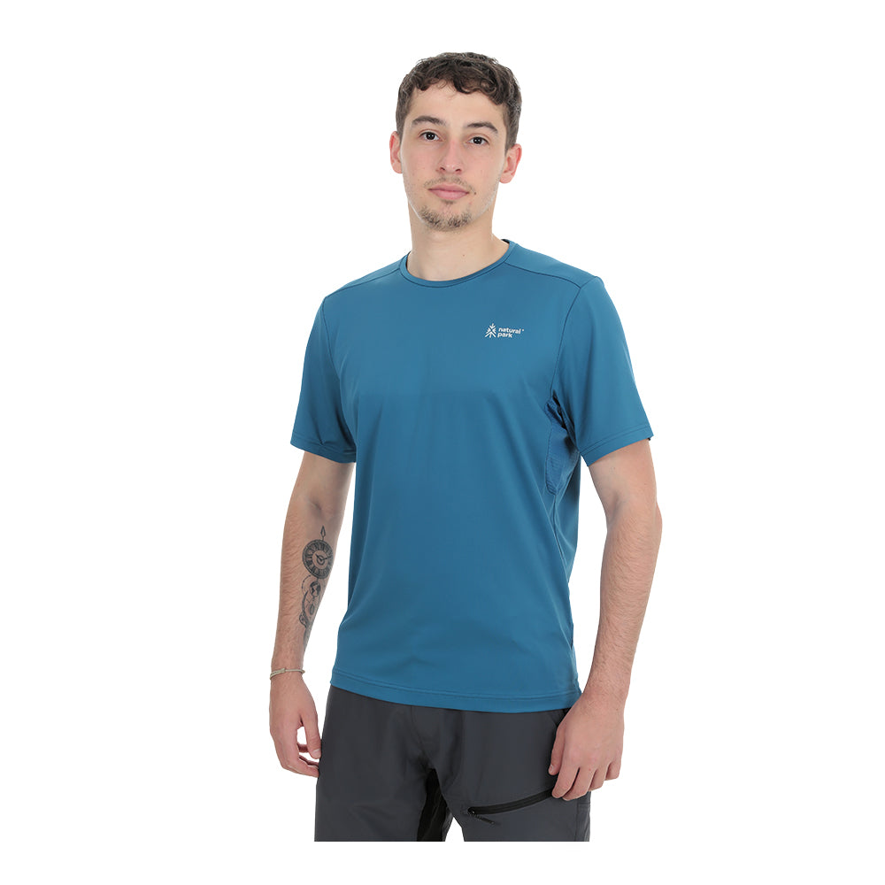 Mens Altai T-Shirt (Blue Petrol) #contain