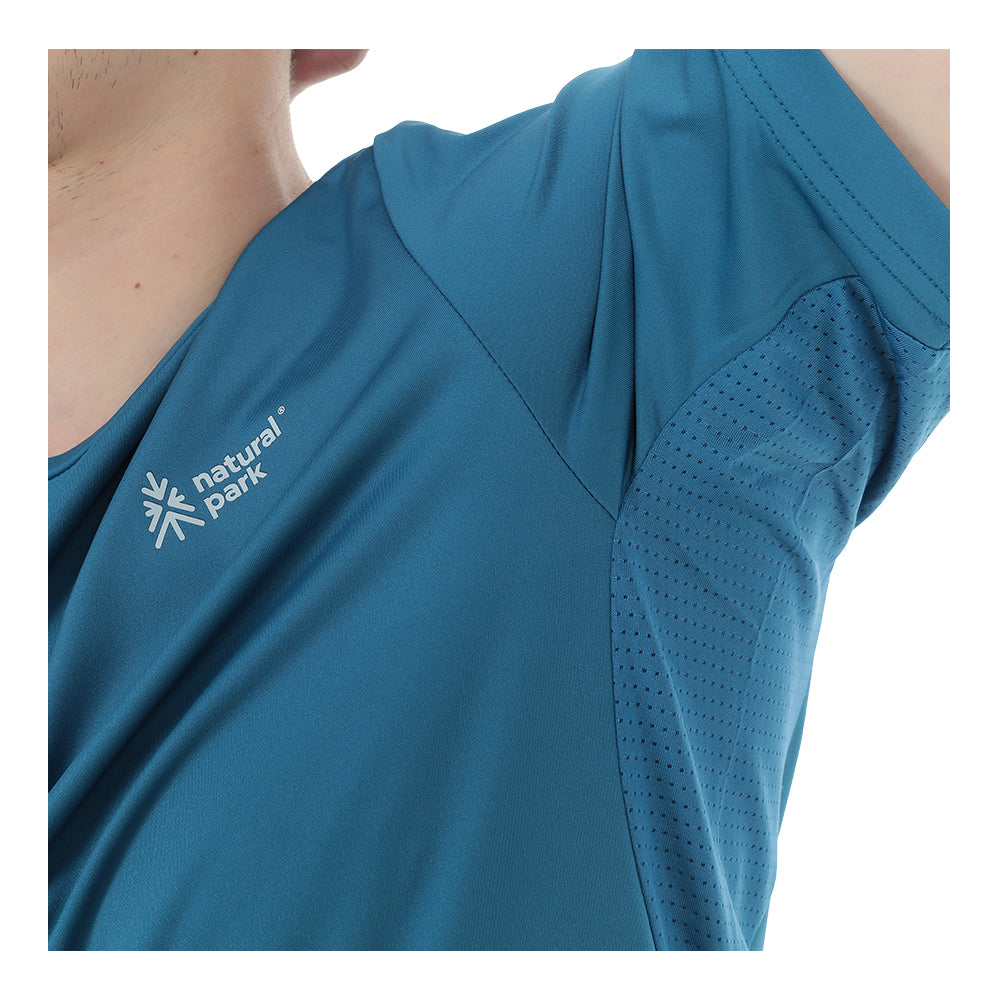 Mens Altai T-Shirt (Blue Petrol)