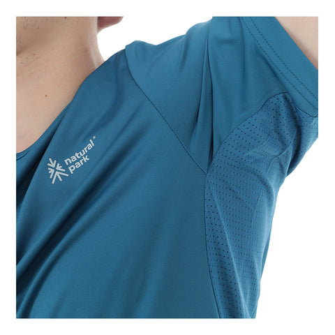 Mens Altai T-Shirt (Blue Petrol)