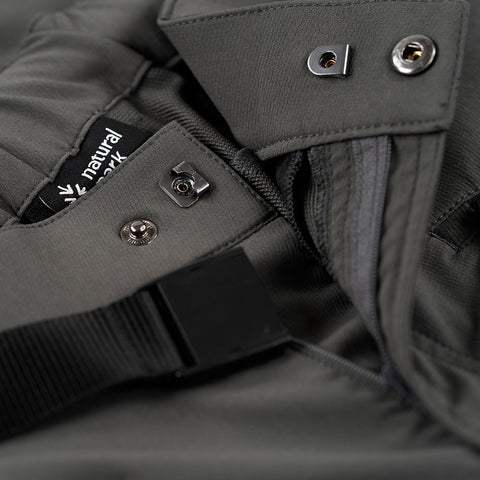 Mens Ambin Trousers (Dark Shadow/Black)