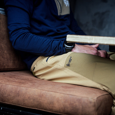 Mens Ambin Trousers (Lark/Antique Bronze) @75