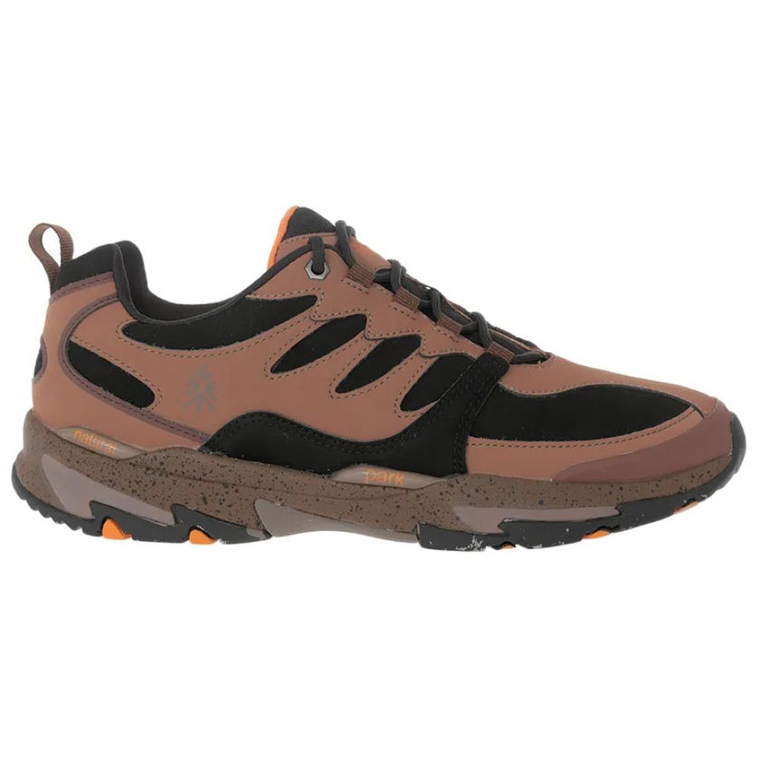 Mens Aravis Hiking Shoes (Dark Brown/Black) #contain