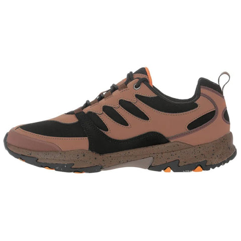 Mens Aravis Hiking Shoes (Dark Brown/Black) #contain