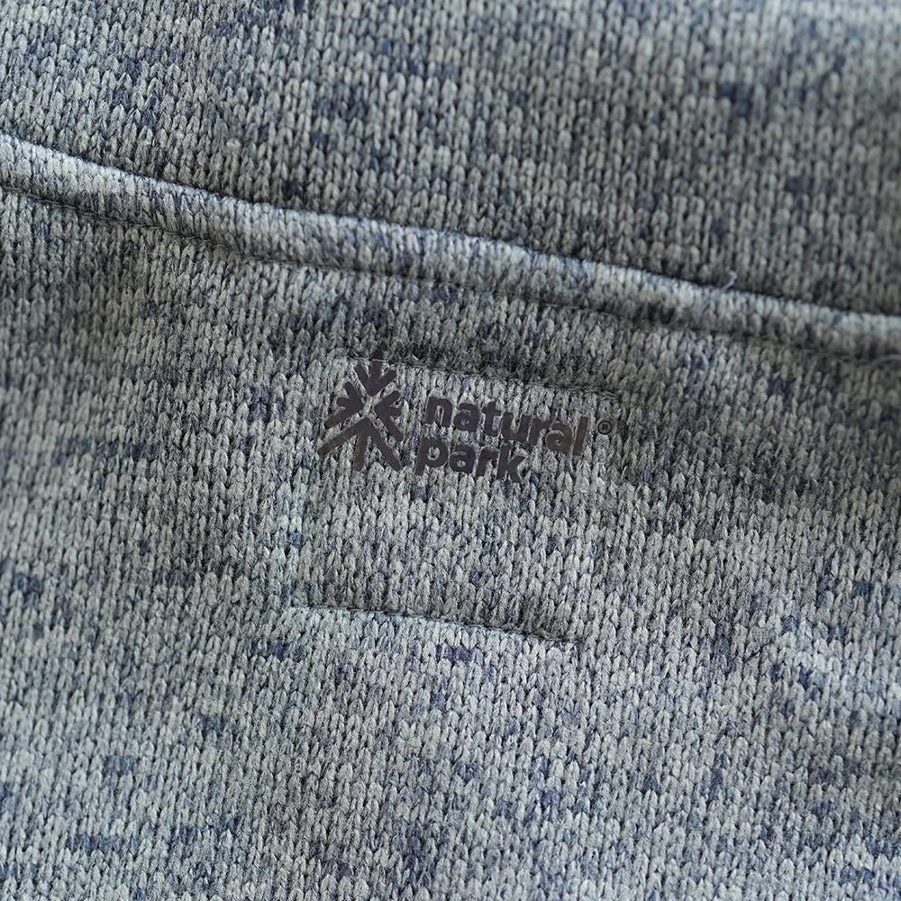 Mens Arcas Half Zip Knitted Fleece Pullover (Maritime Blue)