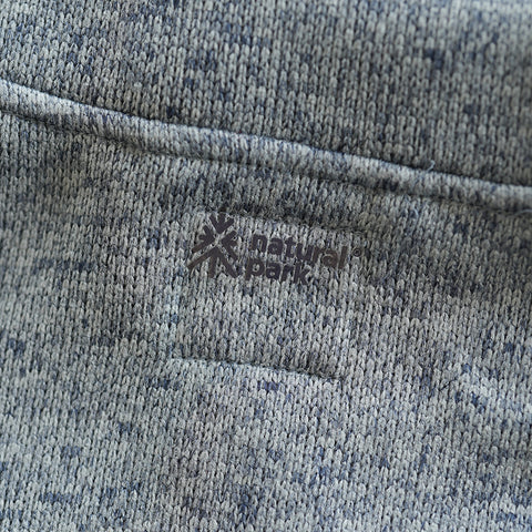 Mens Arcas Half Zip Knitted Fleece Pullover (Maritime Blue)