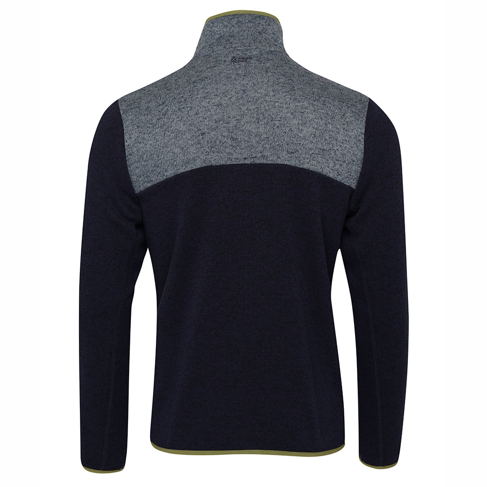 Mens Arcas Half Zip Knitted Fleece Pullover (Maritime Blue) #contain