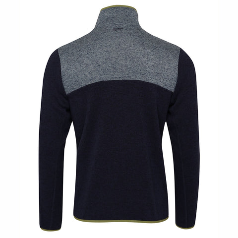 Mens Arcas Half Zip Knitted Fleece Pullover (Maritime Blue) #contain