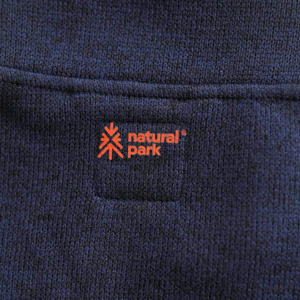 Mens Arcas Half Zip Knitted Fleece Pullover (Syrah)