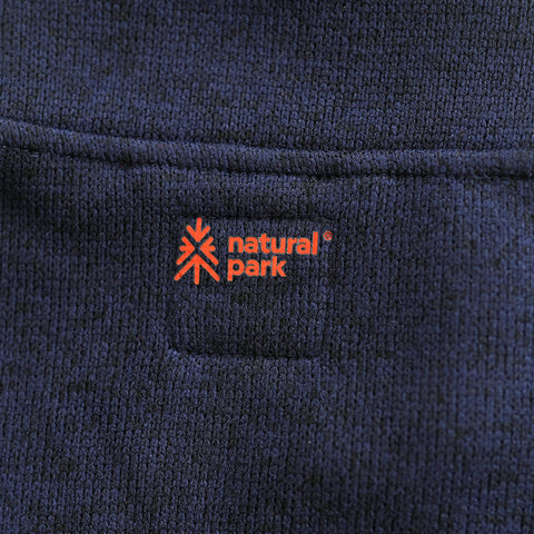 Mens Arcas Half Zip Knitted Fleece Pullover (Syrah)