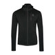 Mens Aruba Grid Full Zip Fleece (Black) #contain