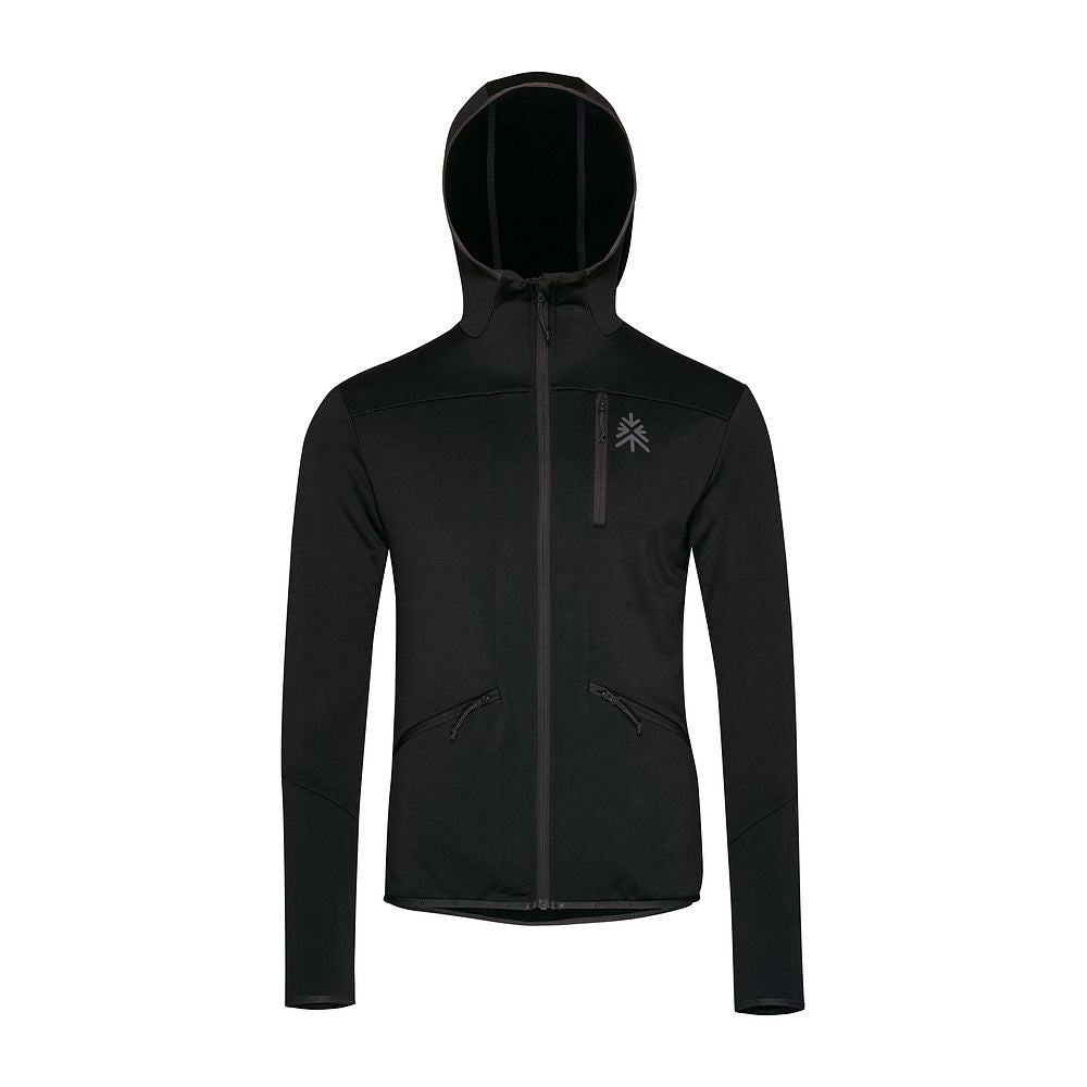 Mens Aruba Grid Full Zip Fleece (Black) #contain