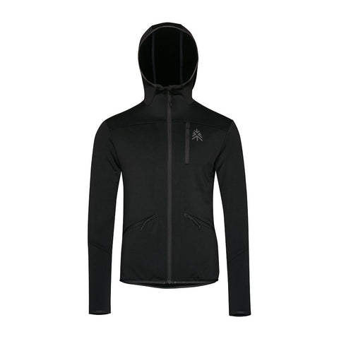Mens Aruba Grid Full Zip Fleece (Black) #contain