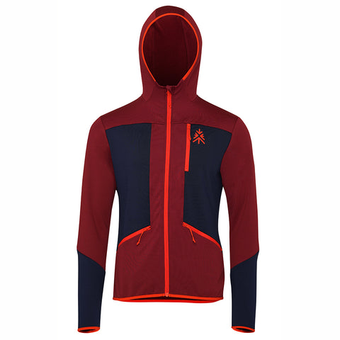 Mens Aruba Fleece Jacket (Cabernet) #contain