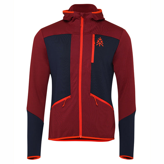 Mens Aruba Fleece Jacket (Cabernet) #contain