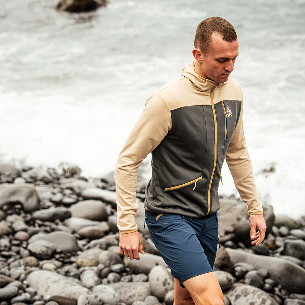 Mens Aruba Fleece (Dark Shadow/Smoke Gray)