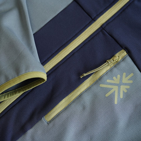 Mens Aruba Fleece Jacket (Maritime Blue)