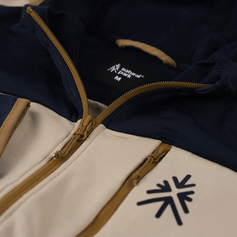 Mens Aruba Fleece (Smoke Gray/Maritime Blue)