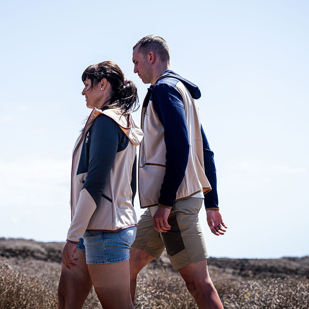 Mens Aruba Fleece (Smoke Gray/Maritime Blue)