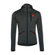 Mens Aruba Grid Full Zip Fleece (Thunderstorm Melange) #contain