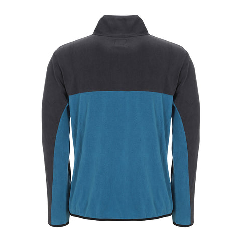 Mens Atlas Fleece Pullover (Blue Petrol) #contain