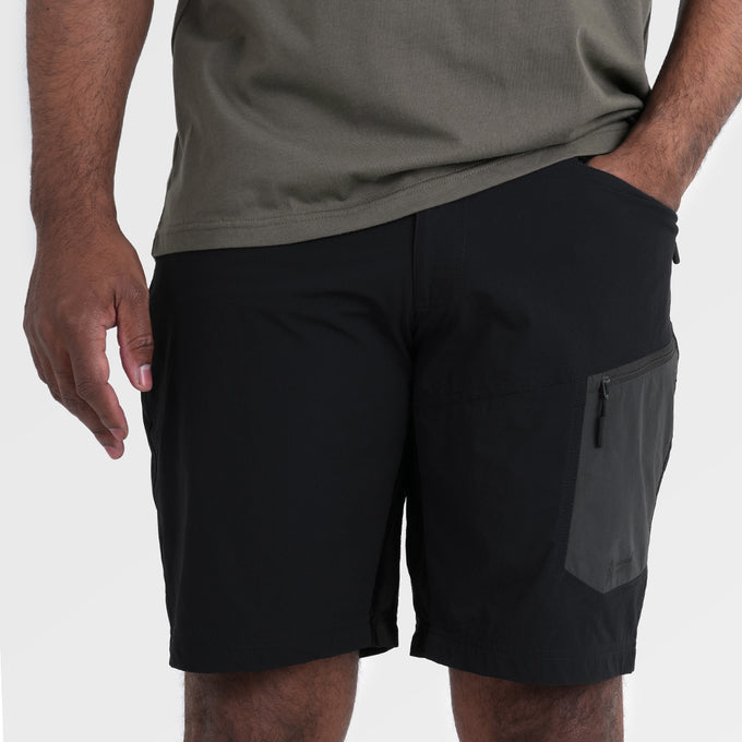 Mens Cervin Shorts (Black) ‡M;183cm
