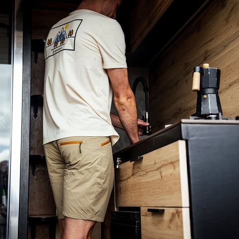 Mens Cervin Shorts (Coriander) @25