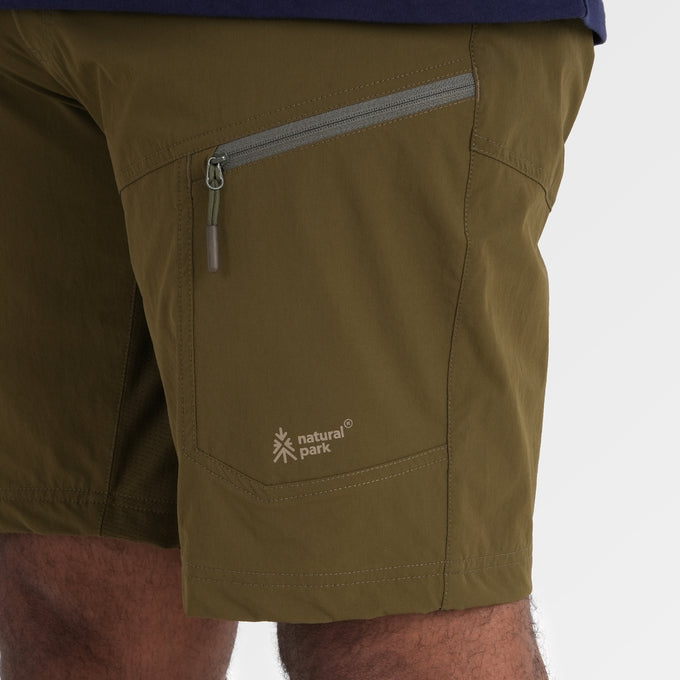 Mens Cervin Shorts (Dark Olive) §M;183cm