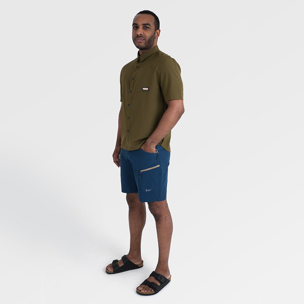 Mens Cervin Shorts (Moonlit Ocean) ‡M;183cm