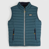 Mens Feathertop Down Gilet (Atlantic Deep) #contain