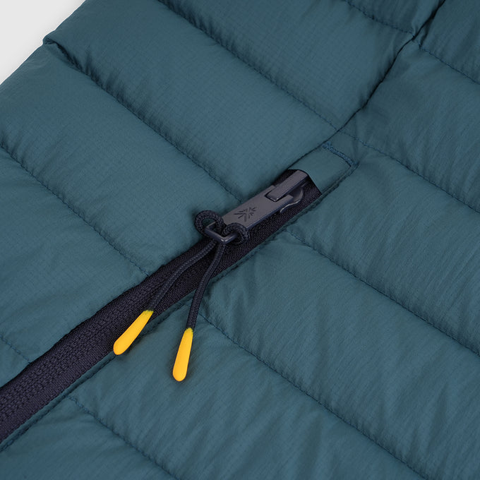 Mens Feathertop Down Gilet (Atlantic Deep)