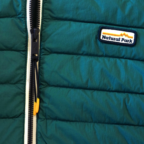 Mens Feathertop Hooded Down Jacket (Atlantic Deep)