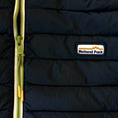 Mens Feathertop Hooded Down Jacket (Black)