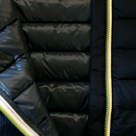 Mens Feathertop Hooded Down Jacket (Black)