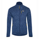 Mens Frissell Full Zip Sweater Fleece (Peacot Melange) #contain