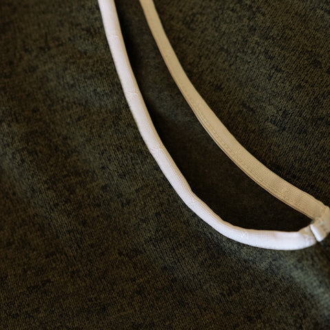 Mens Frissell Gilet Sweater Fleece (Dark Olive Melange)